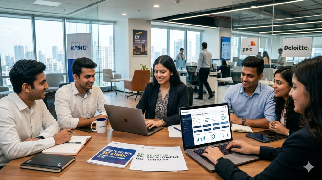 CA stdudents getting professional counselling